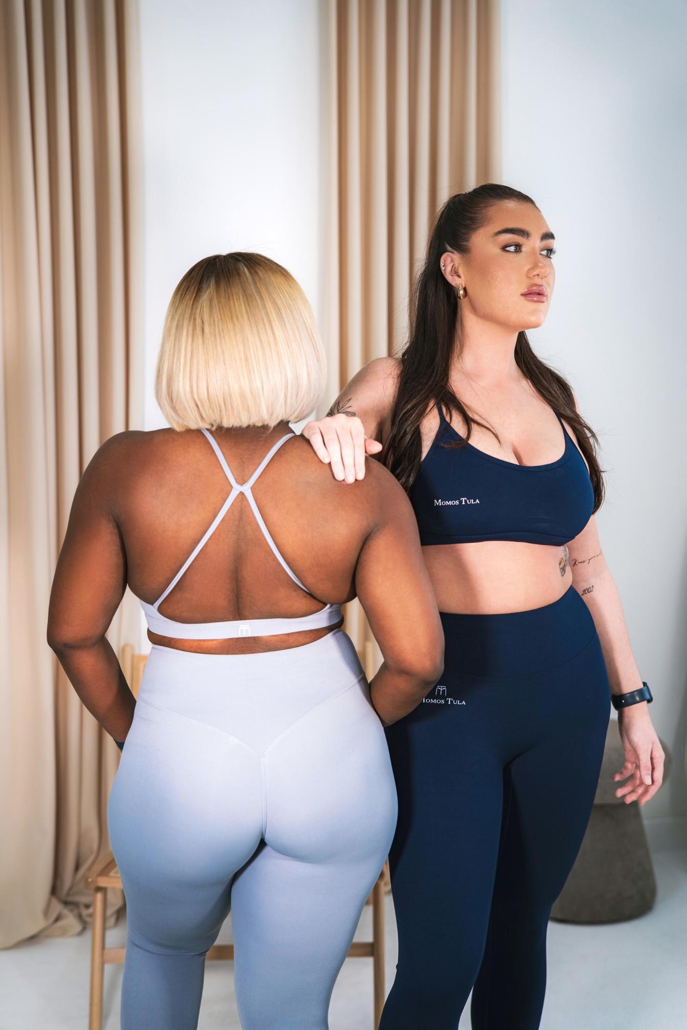 Amy Light Grey Sports Bra