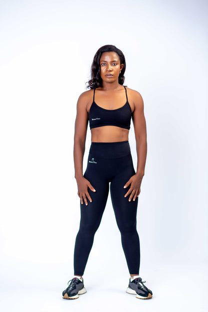 Amy Black Sports Bra