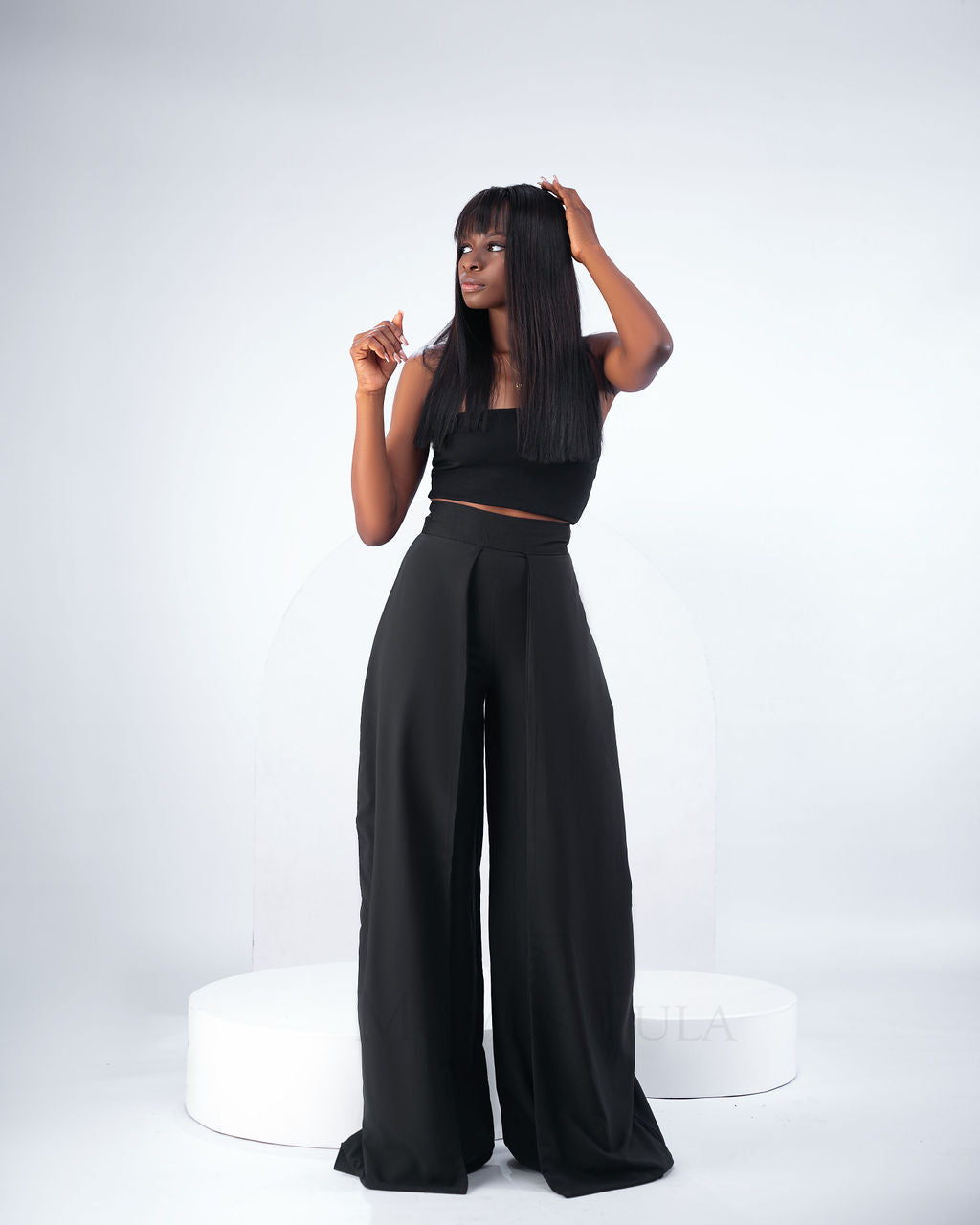 Emmy Maxi Pants (Black)