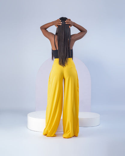 Emmy Maxi Pants (Yellow)