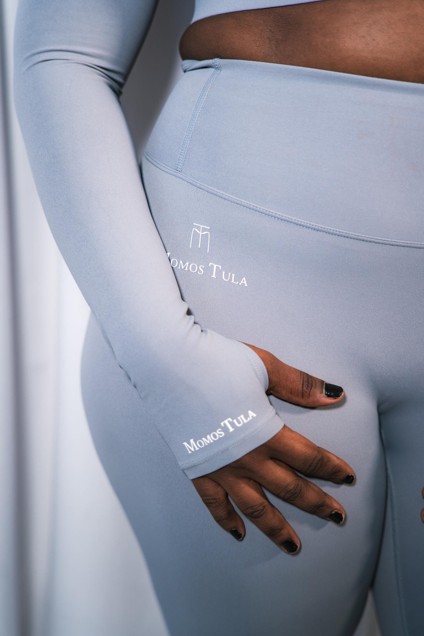 Amy Light Grey Long Sleeve Cover