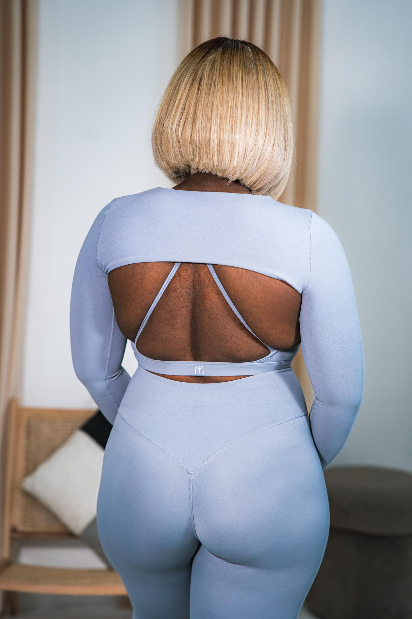 Amy Light Grey Long Sleeve Cover