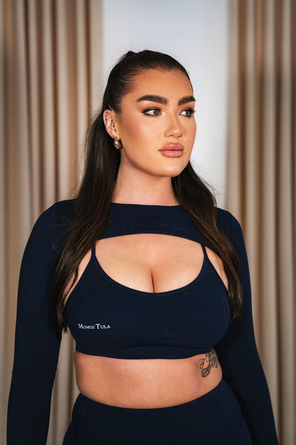 Amy Black Sports Bra