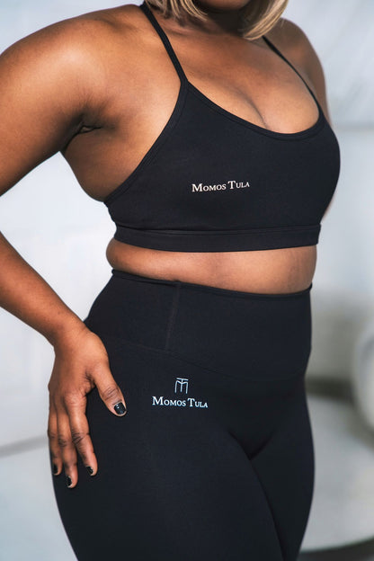 Amy Black Sports Bra