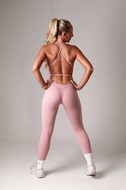 Kiara Pink Jumpsuit