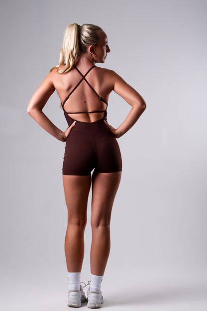 Lyla Brown Jumpsuit