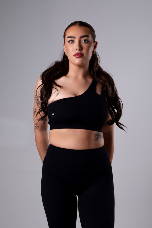 Lilly Black Sports Bra